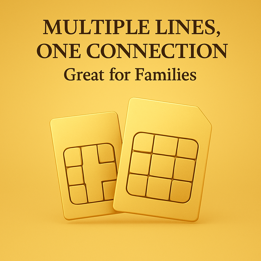 Matching mobile numbers for families – easy and memorable SIMs