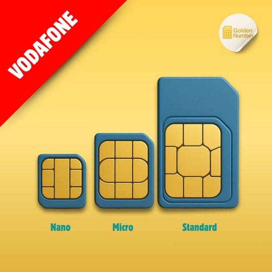 Golden VIP SIM card with number 07555828878, easy to remember, fast PAC code delivery