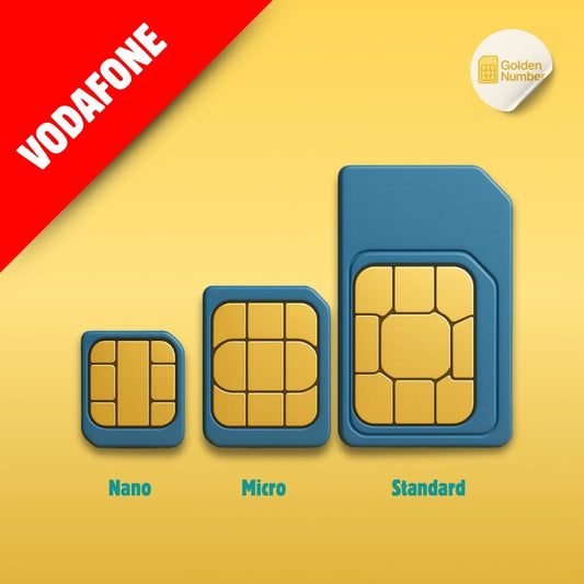 Golden VIP SIM card with number 07555828984, easy to remember, fast PAC code delivery