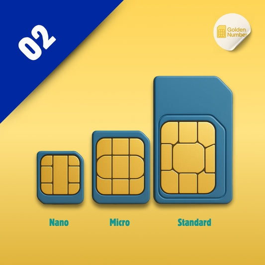 VIP SIM card for O2 with tracked delivery
