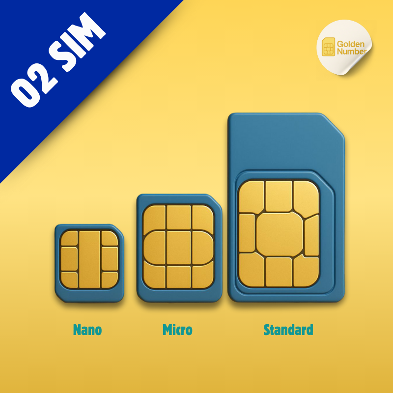 VIP SIM card for O2 with tracked delivery