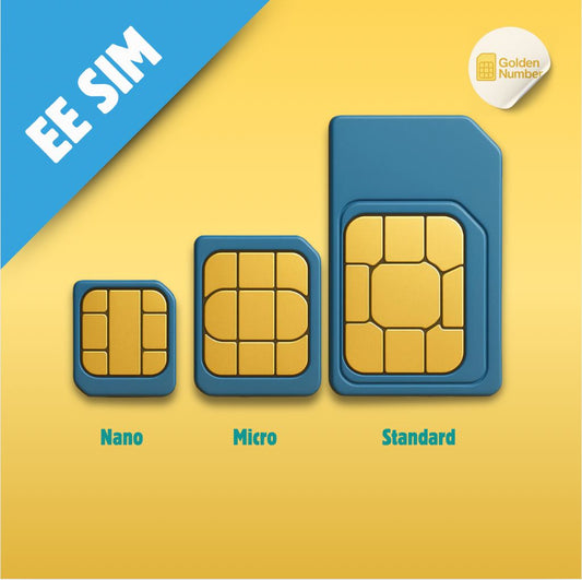 VIP SIM card for O2 with tracked delivery